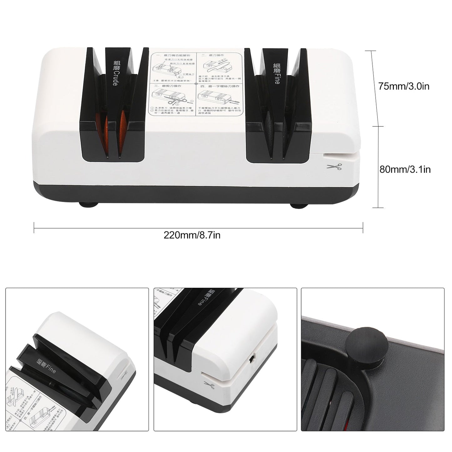 Professional Fast Knife Sharpener Device