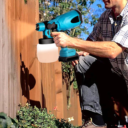Powerful Cordless Spray Paint Gun for Outdoor Use - Luxicro