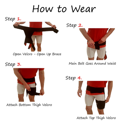 Supportive Hip and Groin Support Wrap