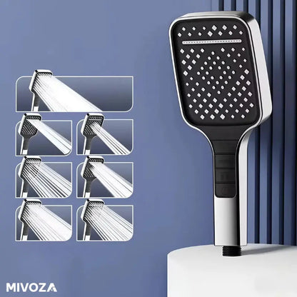 Advanced Shower Head with 7 Spray Modes - Luxicro