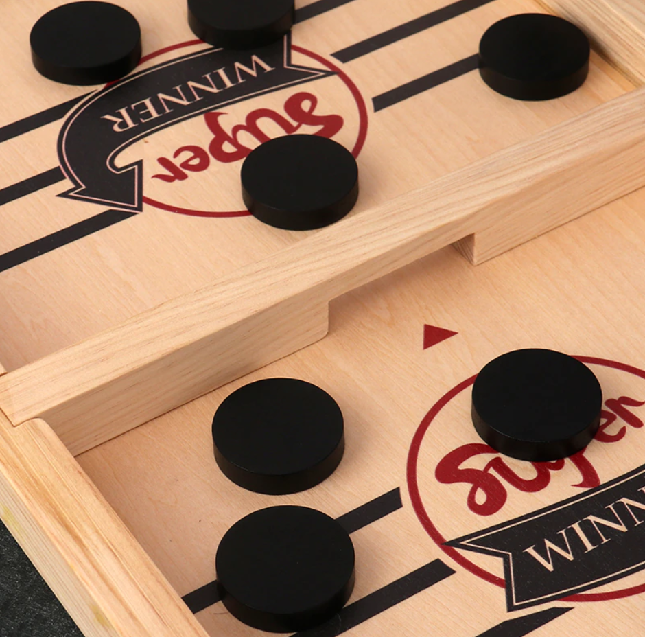 Exciting Table Top Air Hockey Set