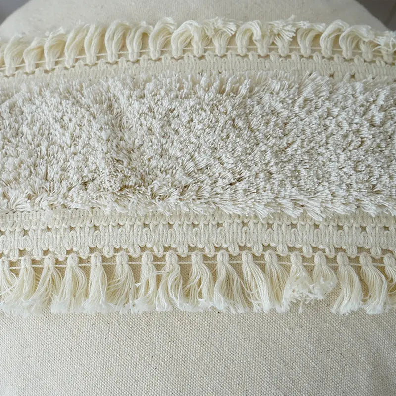 Decorative Fringed Throw Pillow