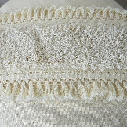 Decorative Fringed Throw Pillow