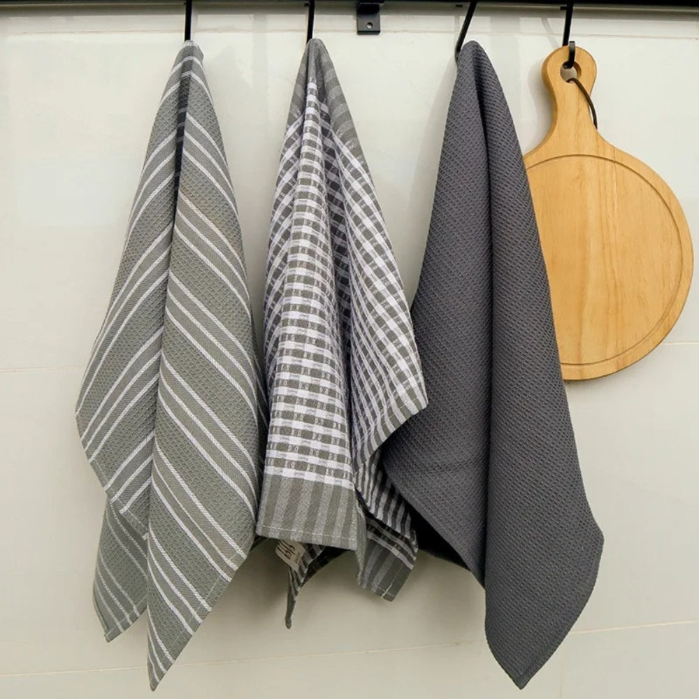 Soft Absorbent Kitchen Towel Set - Luxicro