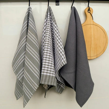 Soft Absorbent Kitchen Towel Set - Luxicro