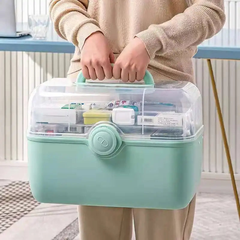 Compact Medical Storage Container Box - Luxicro