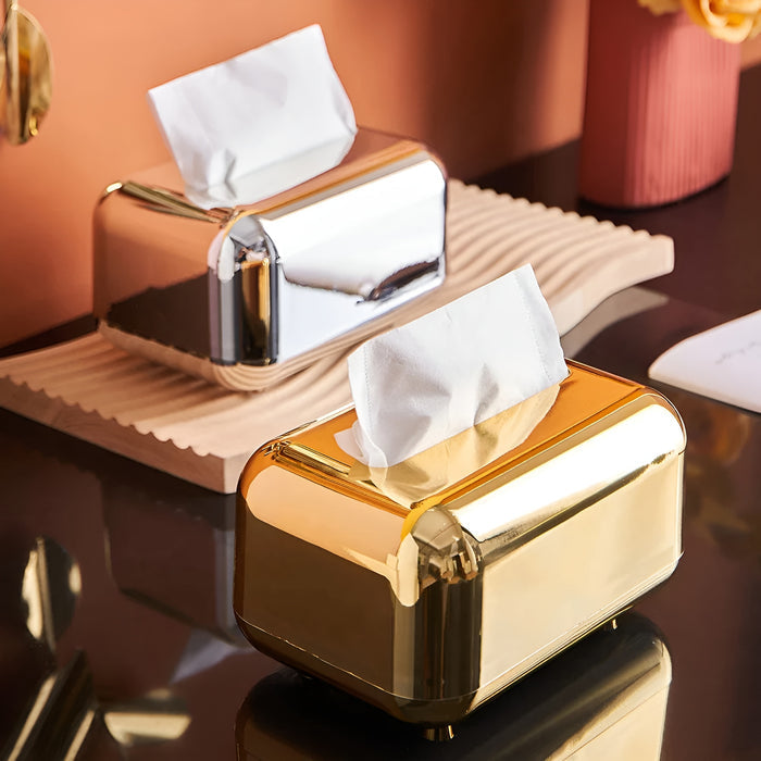 Elegant Metal Tissue Box Holder