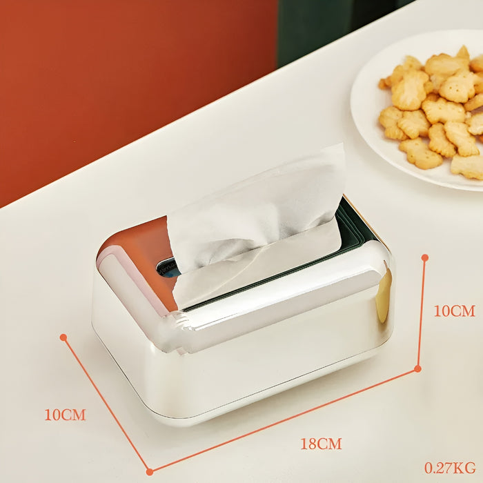 Elegant Metal Tissue Box Holder