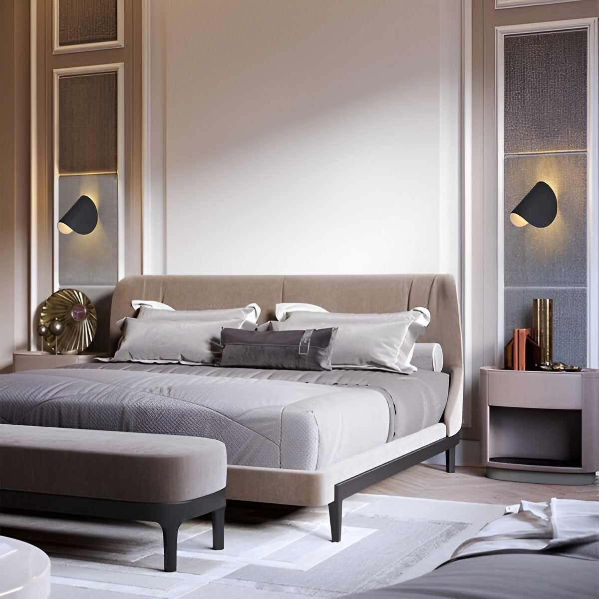 Versatile Extendable Silver Wall Lamp