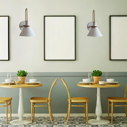 Contemporary Brass LED Wall Lamp
