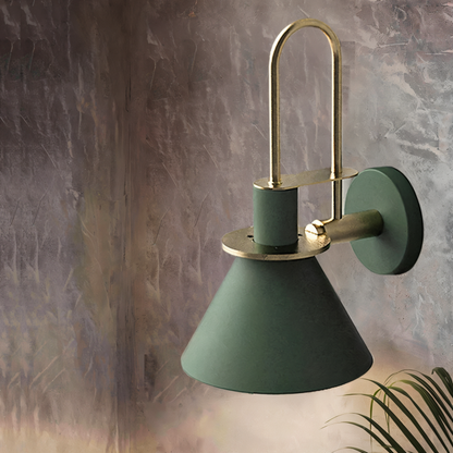Contemporary Brass LED Wall Lamp