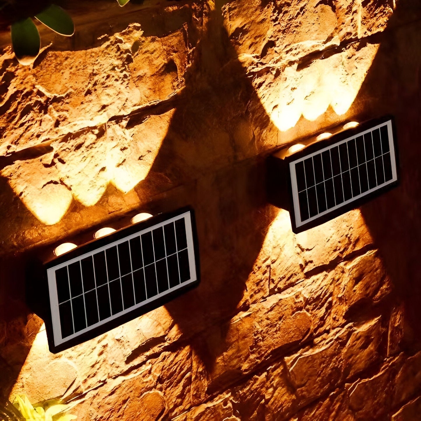 Weatherproof Solar LED Outdoor Wall Light