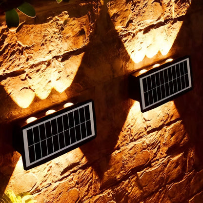 Weatherproof Solar LED Outdoor Wall Light