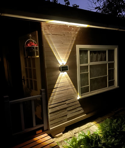 Weatherproof Solar LED Outdoor Wall Light