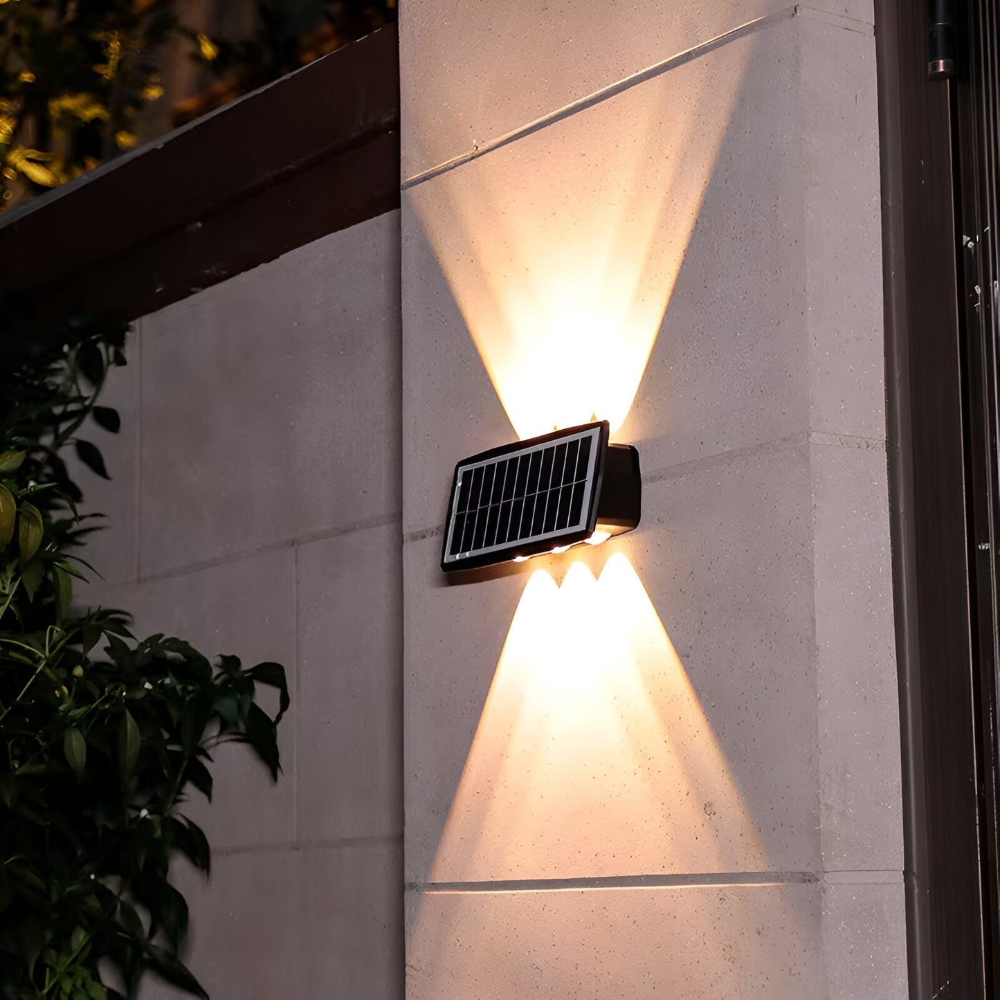 Weatherproof Solar LED Outdoor Wall Light