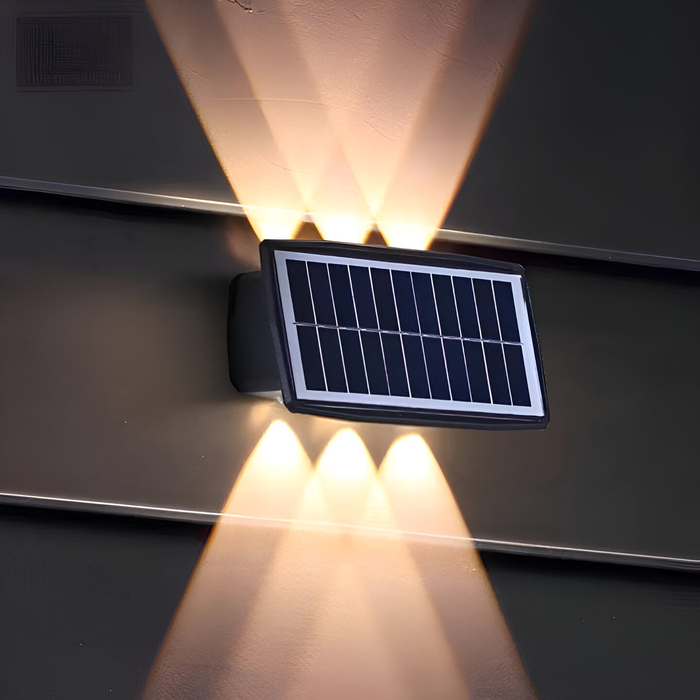 Weatherproof Solar LED Outdoor Wall Light
