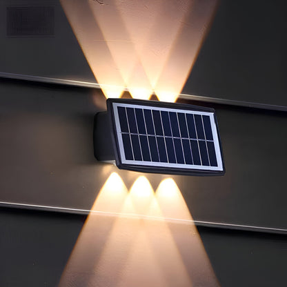 Weatherproof Solar LED Outdoor Wall Light