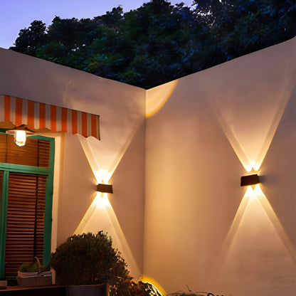 Weatherproof Solar LED Outdoor Wall Light