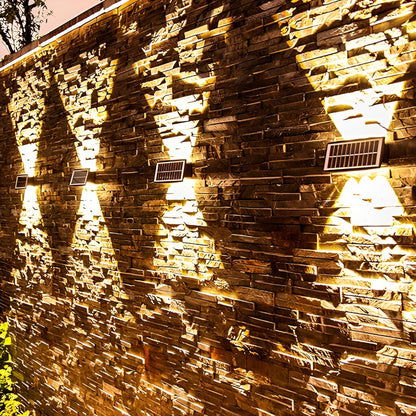 Weatherproof Solar LED Outdoor Wall Light
