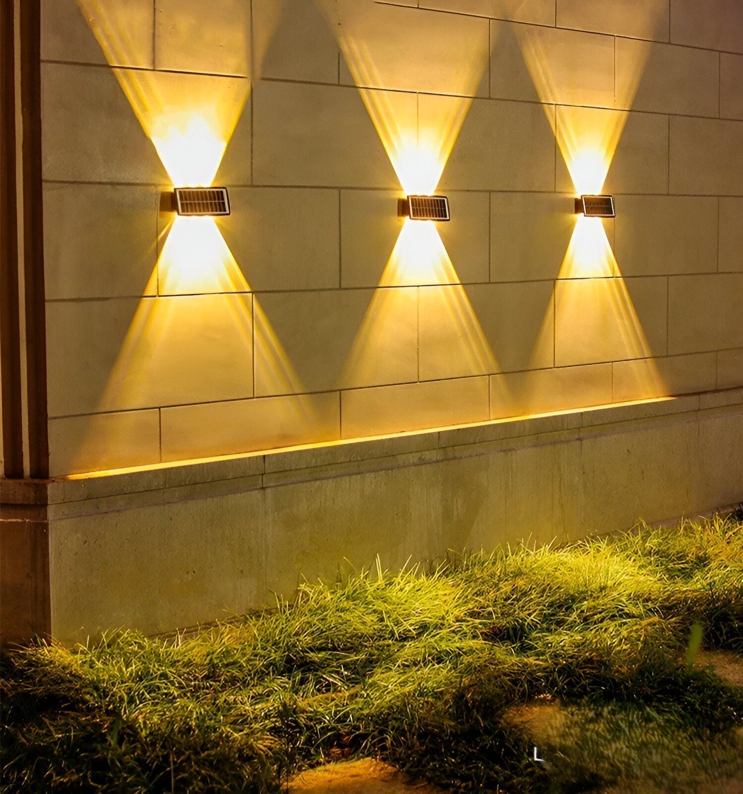 Weatherproof Solar LED Outdoor Wall Light