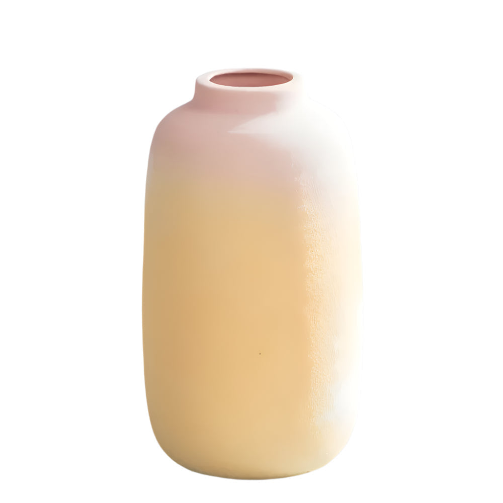 Soft Pink Ceramic Home Decor Vase