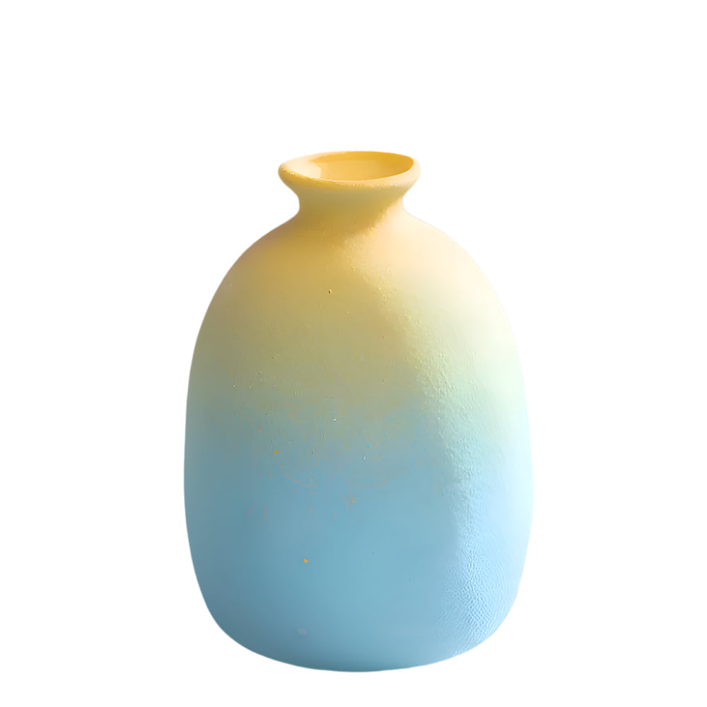 Soft Pink Ceramic Home Decor Vase - Luxicro