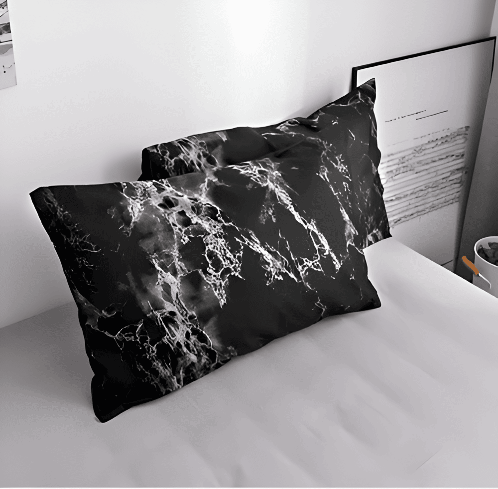 Luxurious 3-Piece Marble Pattern Bedding Set