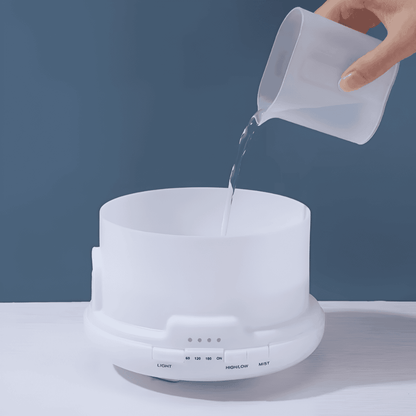 Portable Essential Oil Diffuser with Colorful LED