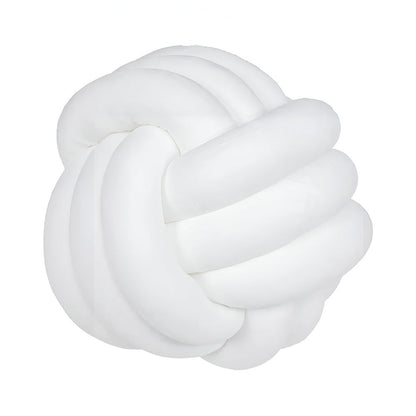 Stylish Round Textured Throw Pillow