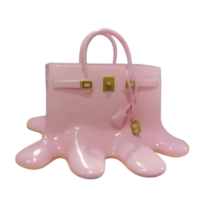 Stylish Handbag Resin Decorative Vase