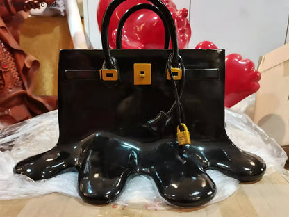 Stylish Handbag Resin Decorative Vase