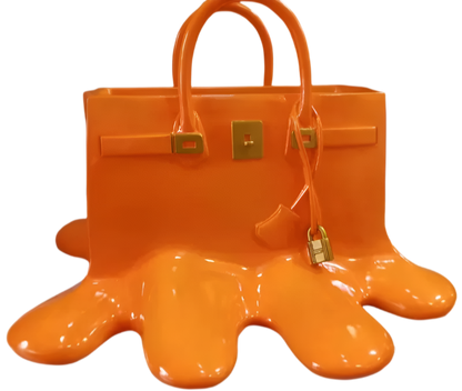 Stylish Handbag Resin Decorative Vase