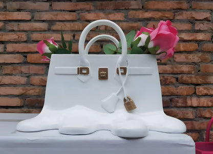 Stylish Handbag Resin Decorative Vase