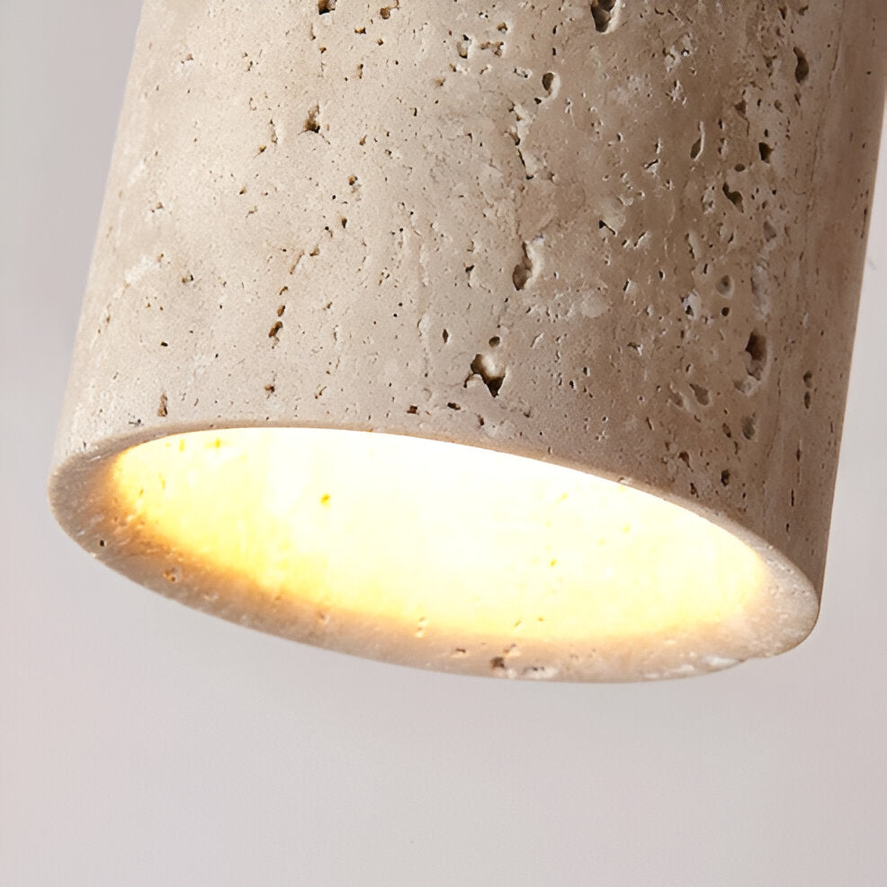 Luxury Marble Wood Ceiling Lamp – Modern Flush Mount Light