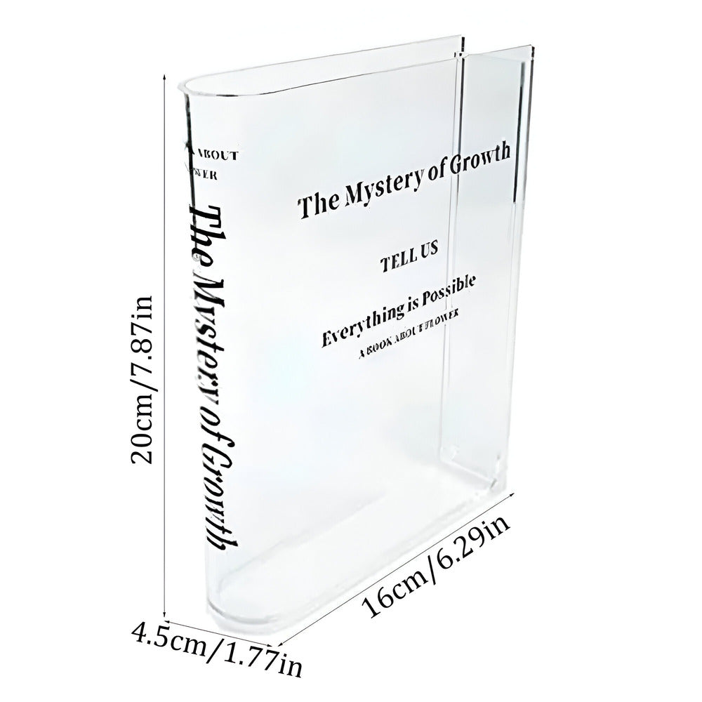 Stylish Transparent Decorative Vase