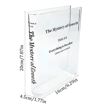 Stylish Transparent Decorative Vase