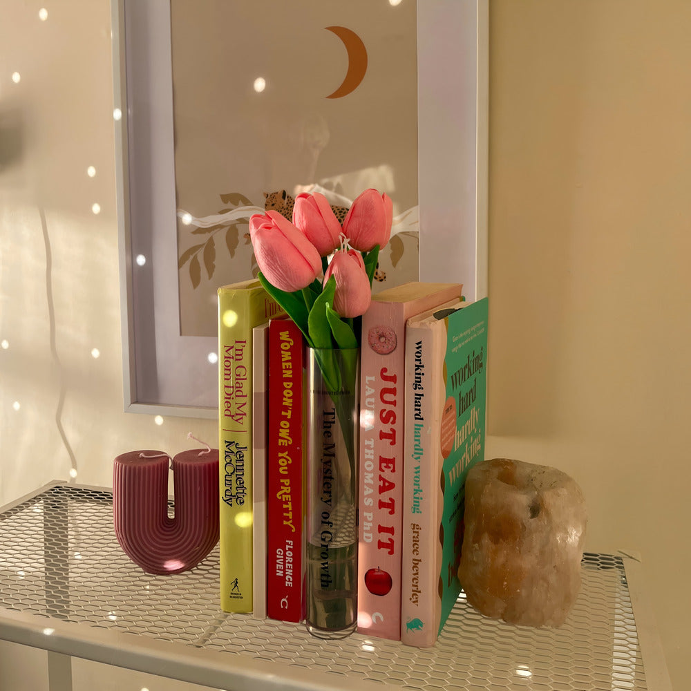 Stylish Transparent Decorative Vase