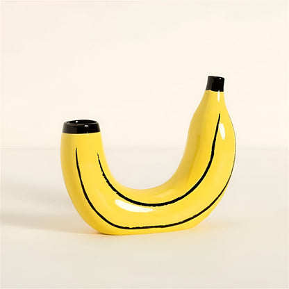 Colorful Fruit Design Ceramic Vase