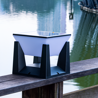 Weatherproof Dark Green Solar Yard Light