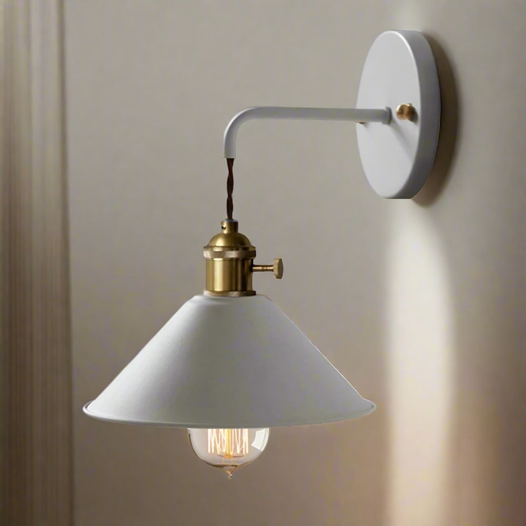 Classic Metal Cone Table Lamp