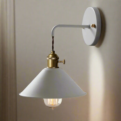 Classic Metal Cone Table Lamp