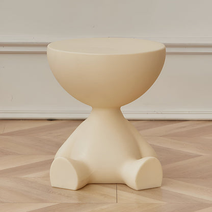 Stylish Round Wooden Coffee Table