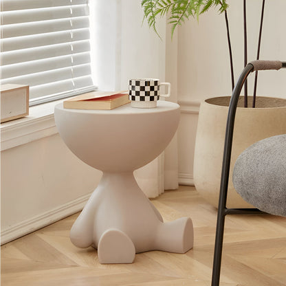 Stylish Round Wooden Coffee Table