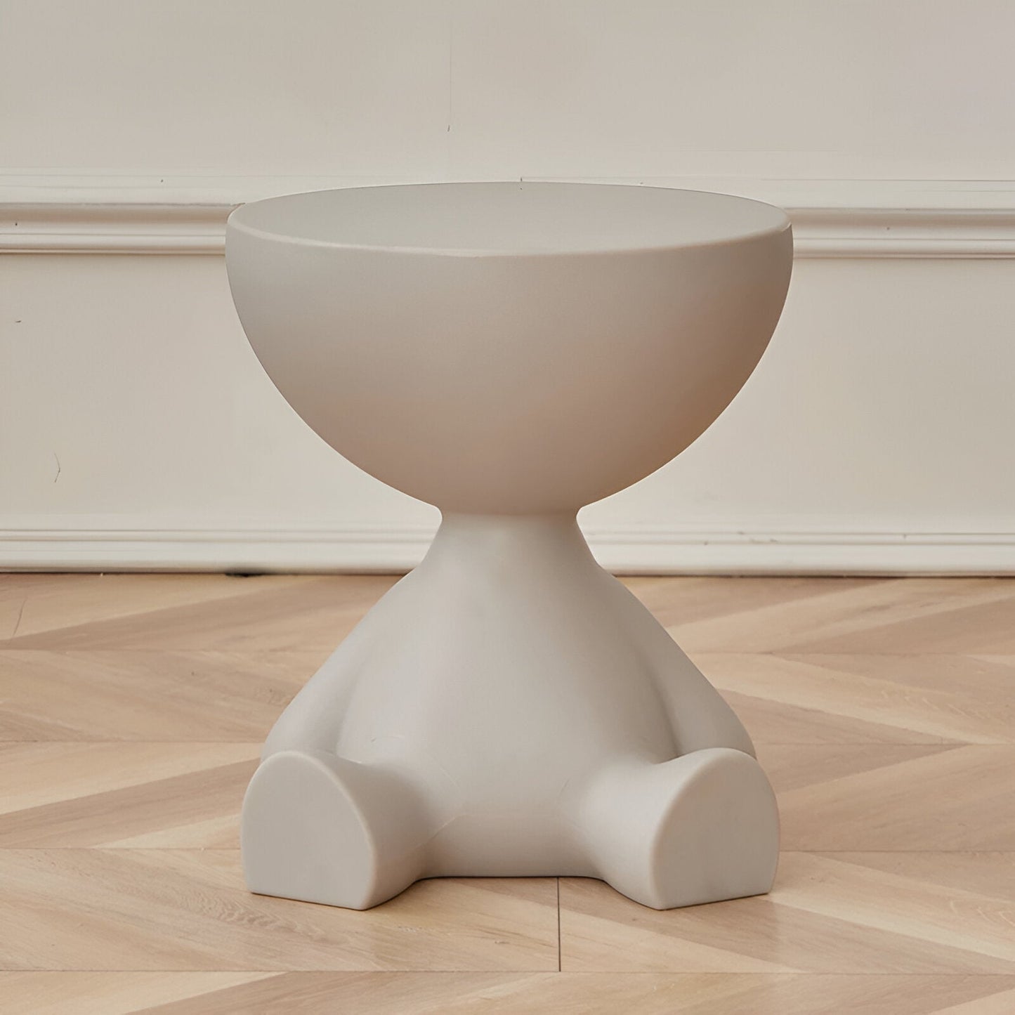 Stylish Round Wooden Coffee Table