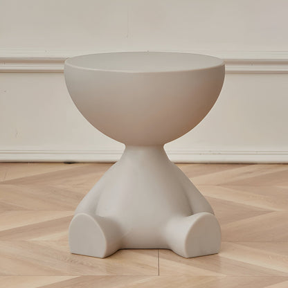 Stylish Round Wooden Coffee Table