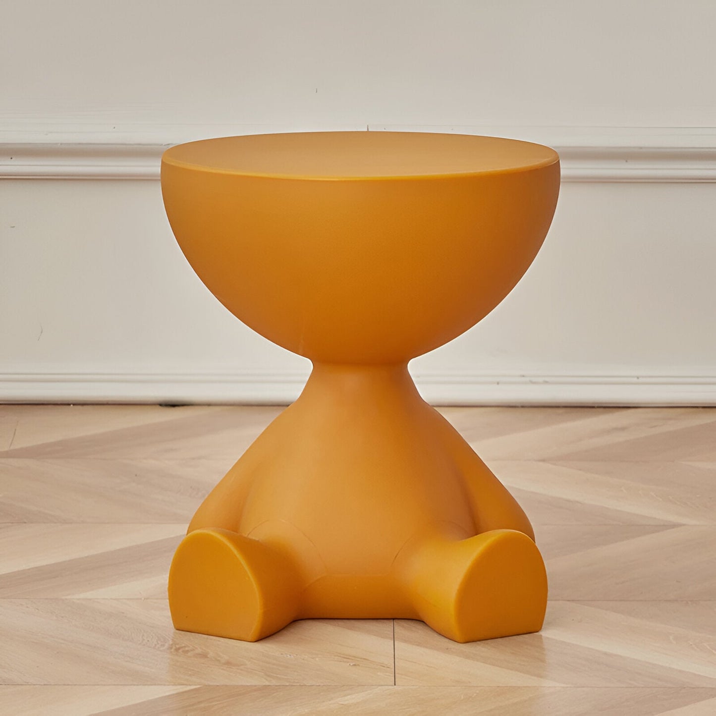 Stylish Round Wooden Coffee Table