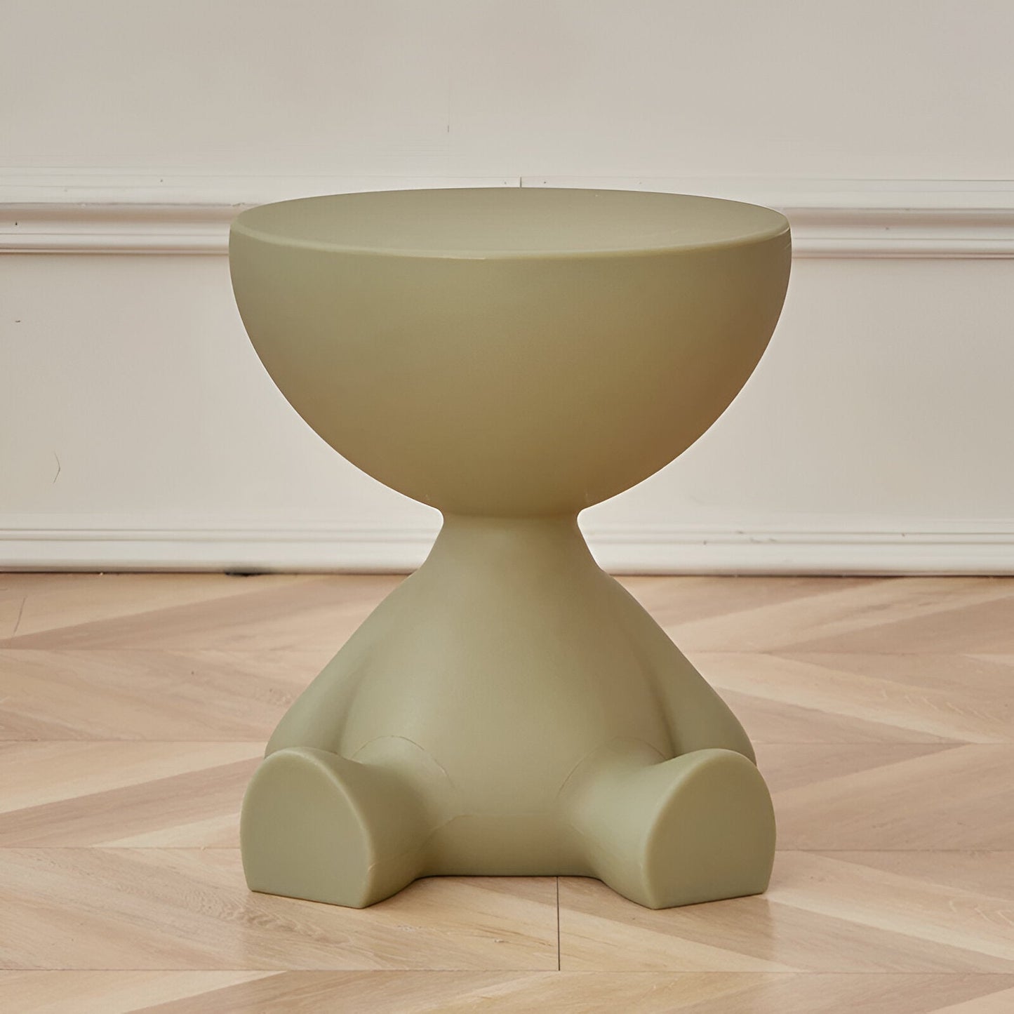 Stylish Round Wooden Coffee Table