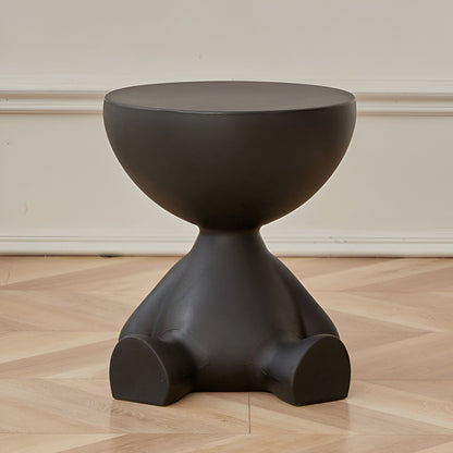 Stylish Round Wooden Coffee Table - Luxicro