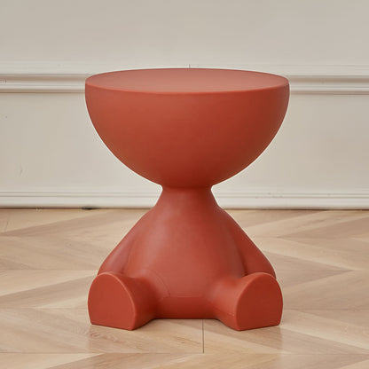 Stylish Round Wooden Coffee Table