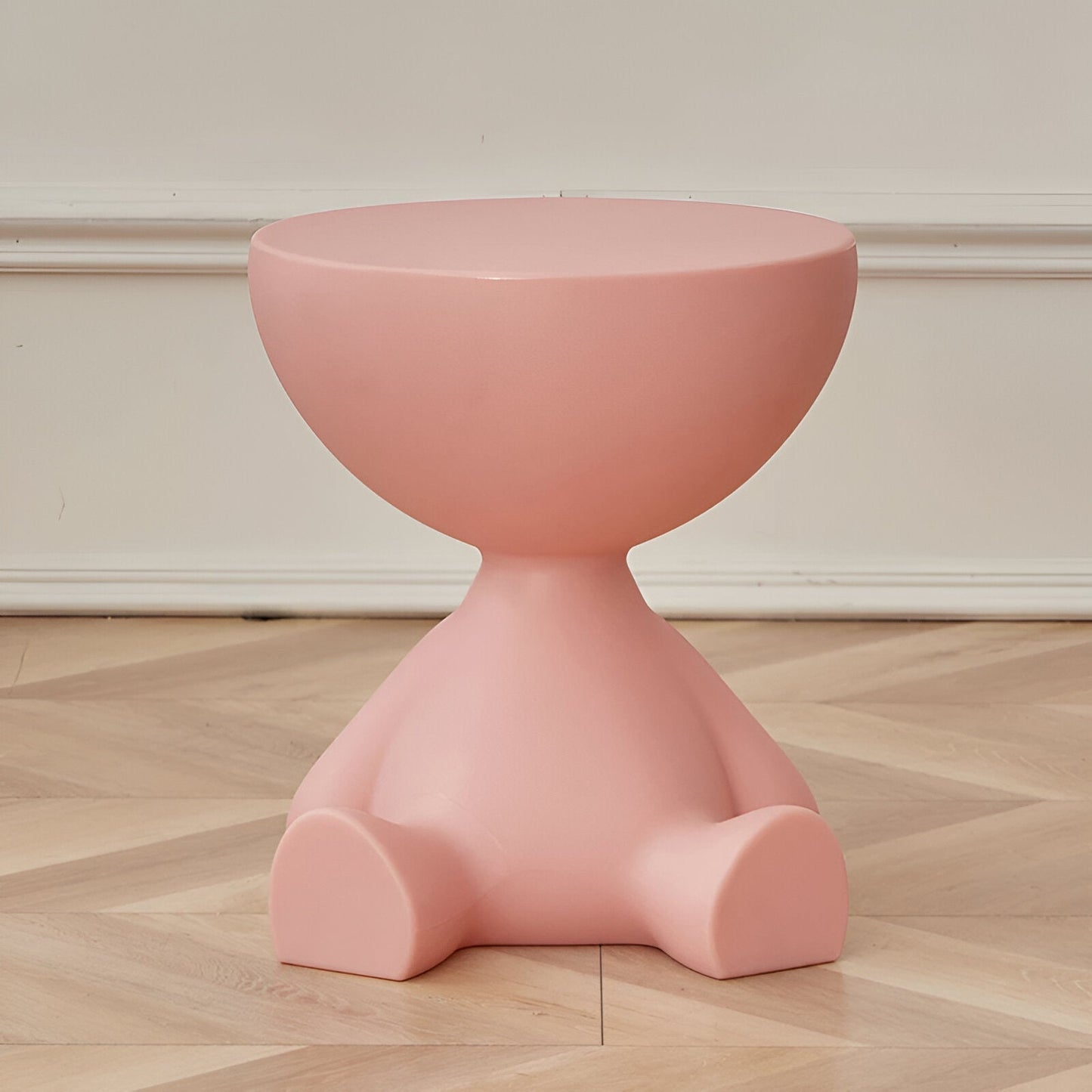 Stylish Round Wooden Coffee Table